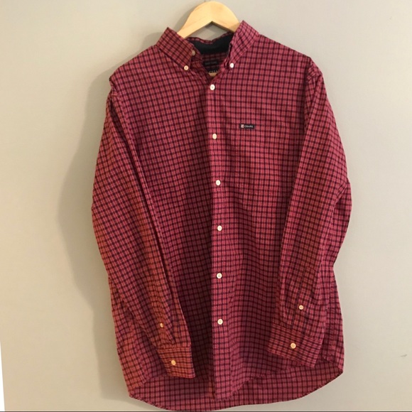 Chaps Easy Care size Medium button down shirt - Picture 3 of 4